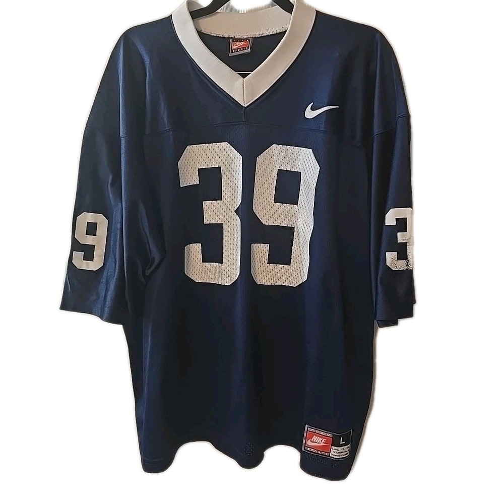 Vintage 90s Nike Team‎ Penn State Nittany Lions Football #39 Jersey Size L USA